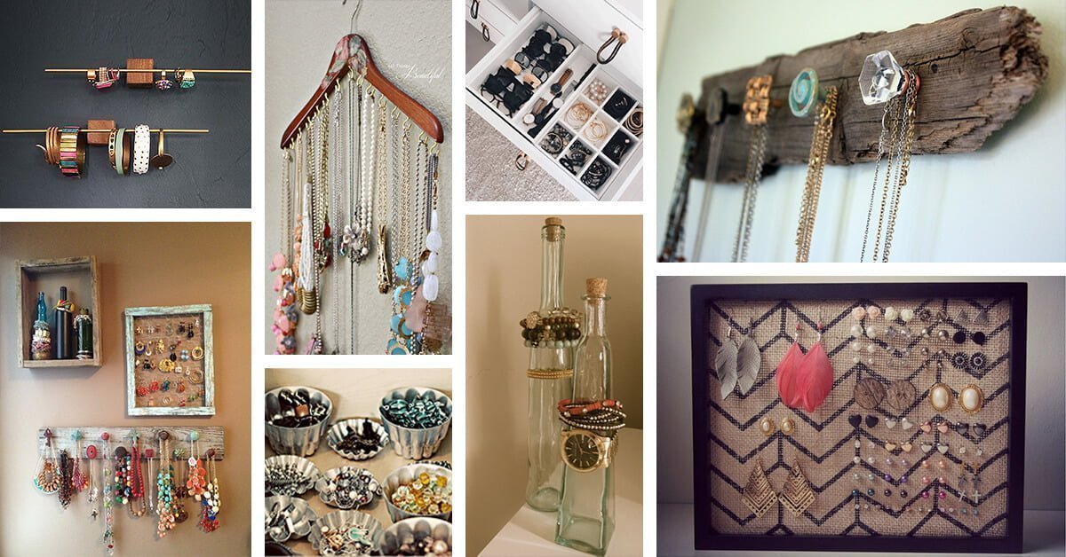 DIY Jewelry Organizer: 16 Brilliant Storage Ideas - Clutter Keeper®