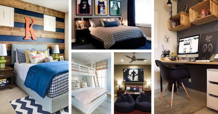 Featured image for 33 Cool Teenage Boy Room Decor Ideas