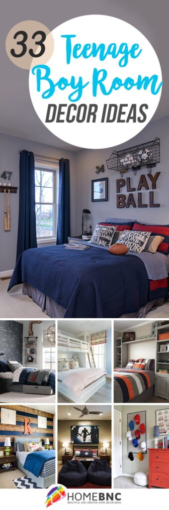 33 Best Teenage Boy Room Decor Ideas and Designs for 2023