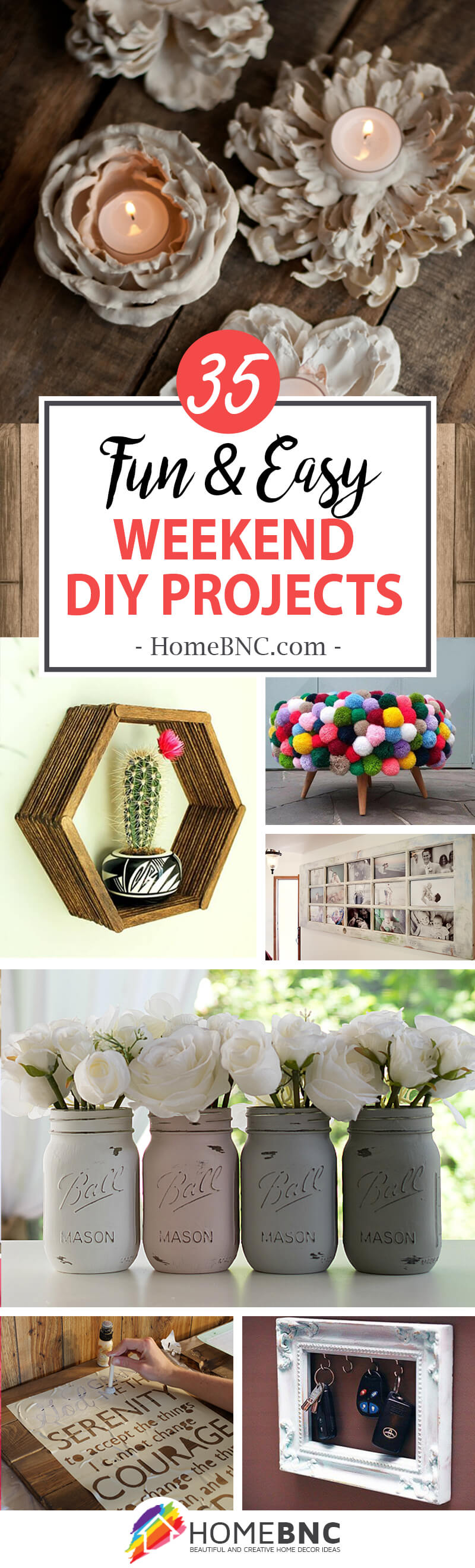 Weekend DIY Home Decor Project Ideas