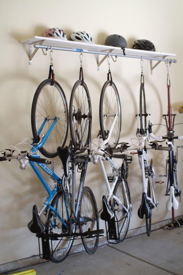 Garage Organization Project for Bicycles