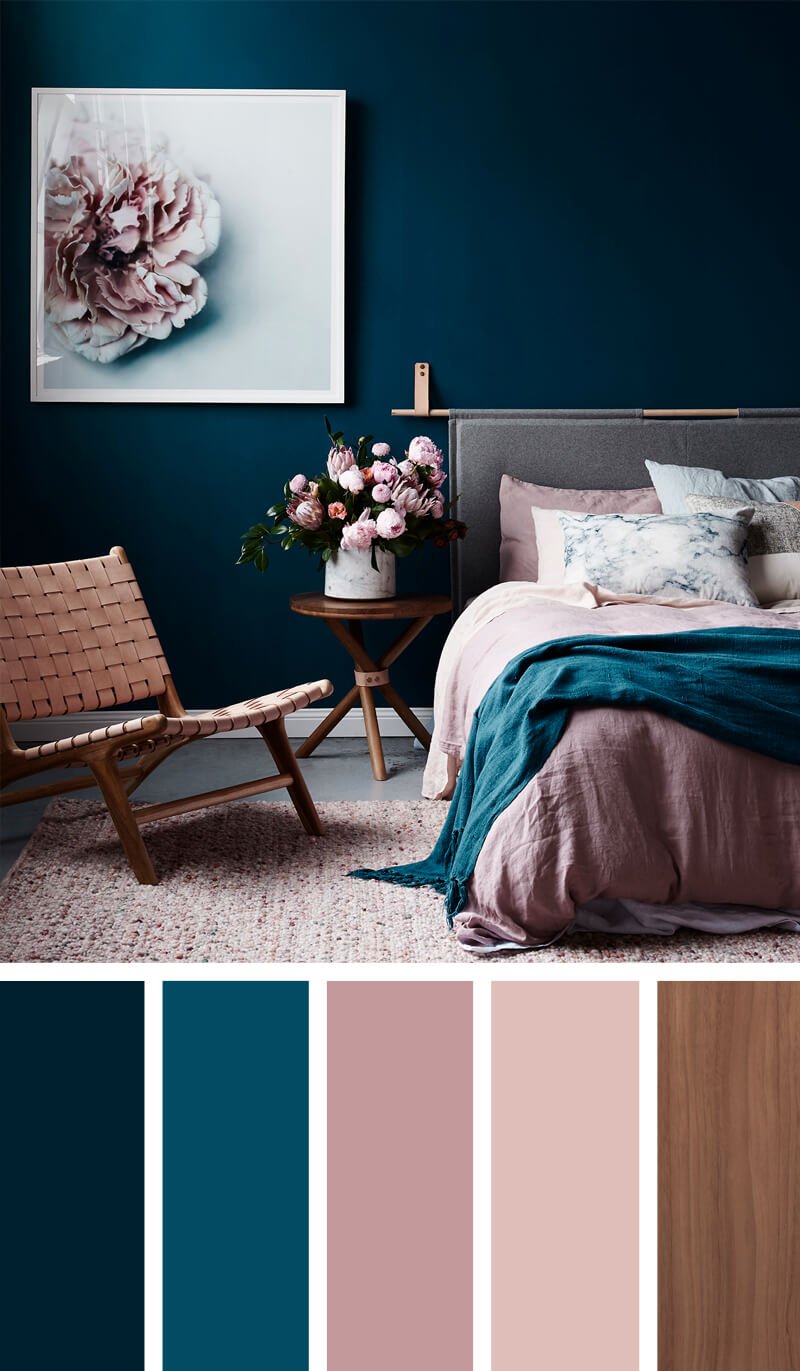 12 Best Bedroom Color Scheme Ideas And Designs For 2019