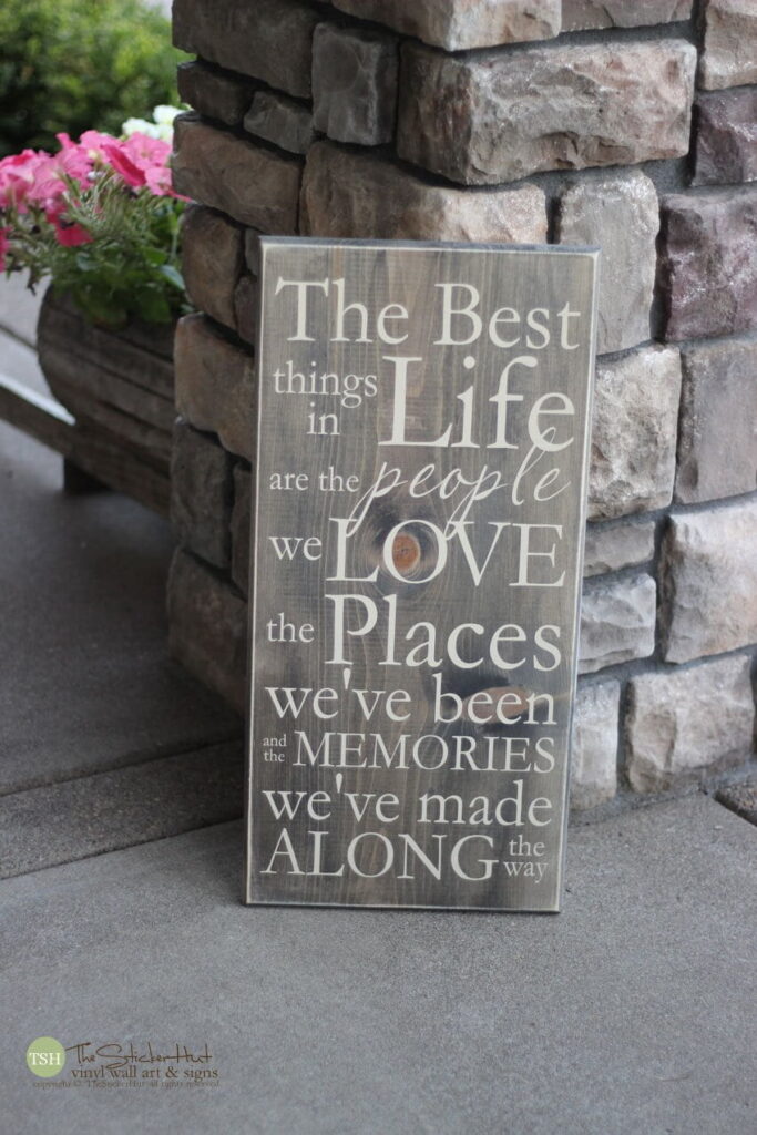 26 Best Rustic Wood Sign Ideas and Designs with Inspirational Quotes ...