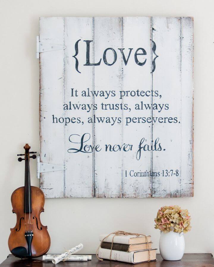 Love Never Fails Corinthians Quote