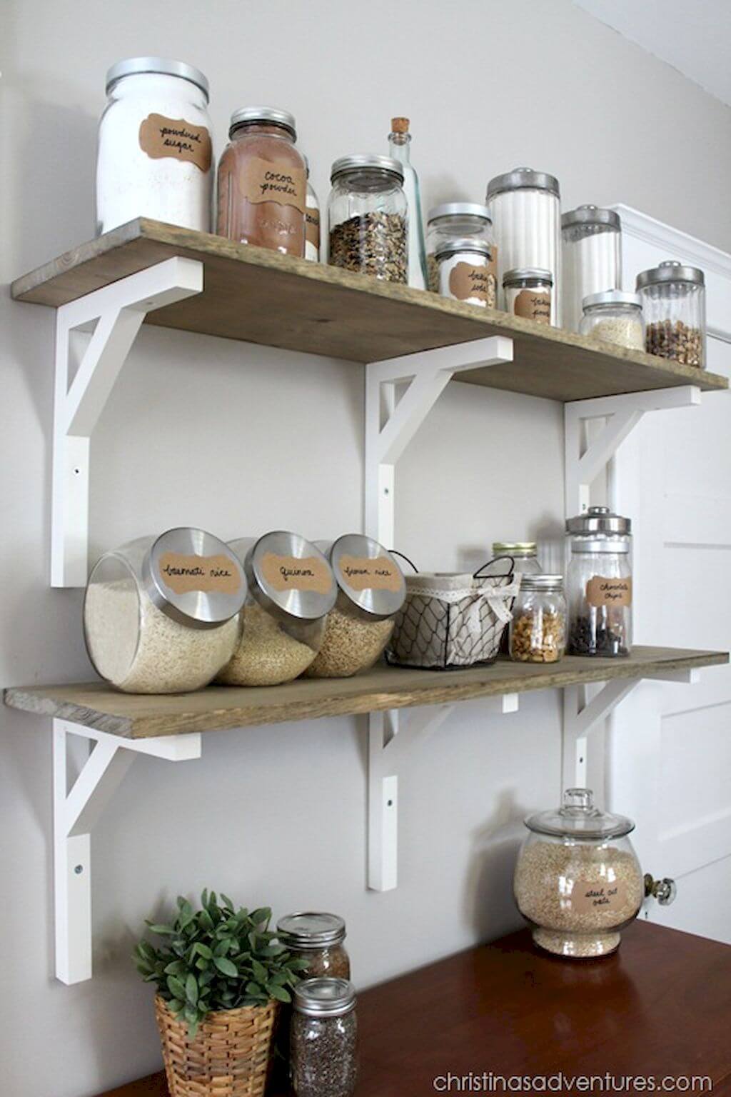 Easy Dry Goods Shelves