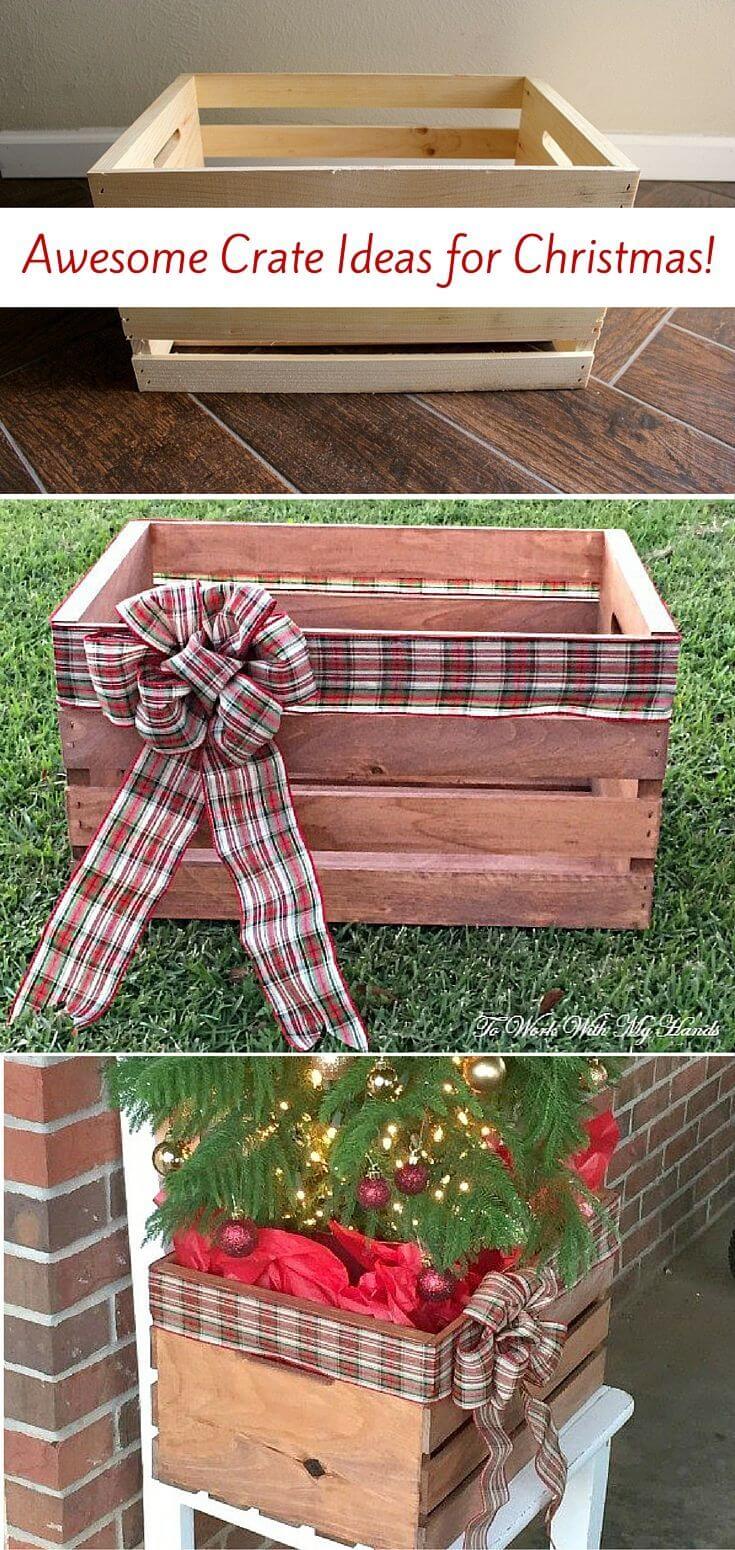 53 Best Photos How To Decorate With Wooden Crates - 5 DIY Projects With Wood Crates