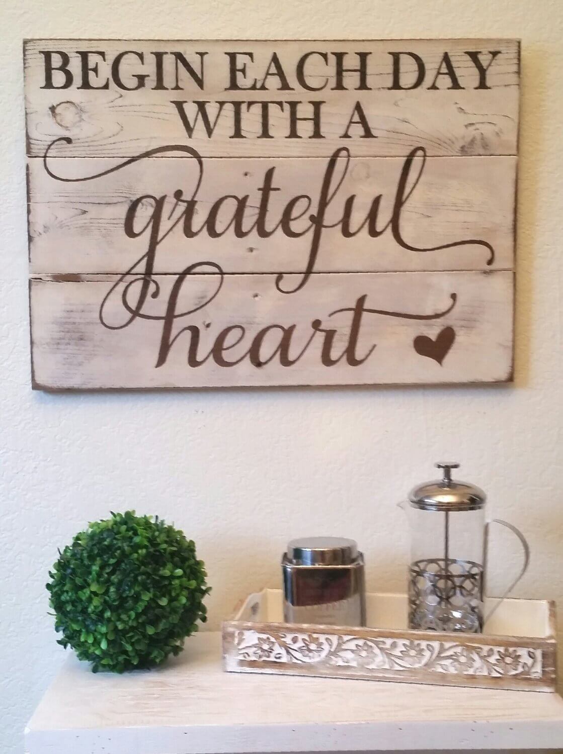 Aspirational Rustic Wood Sign Ideas with Inspirational Quotes