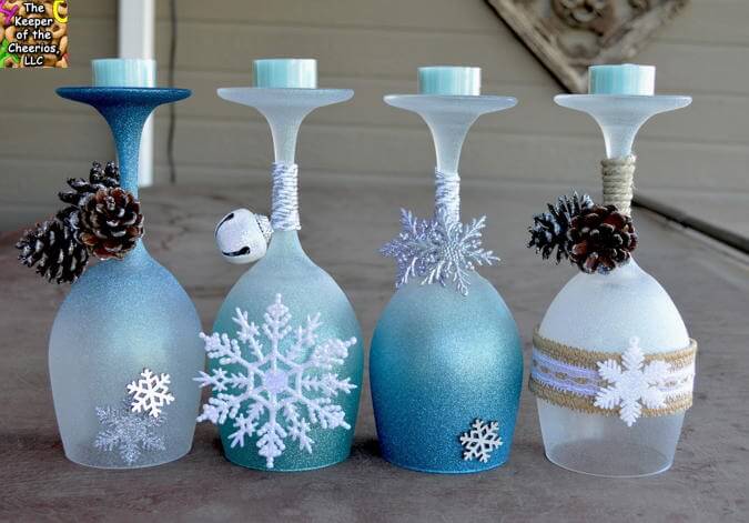 26 Best Wine Glass Decorating Ideas And