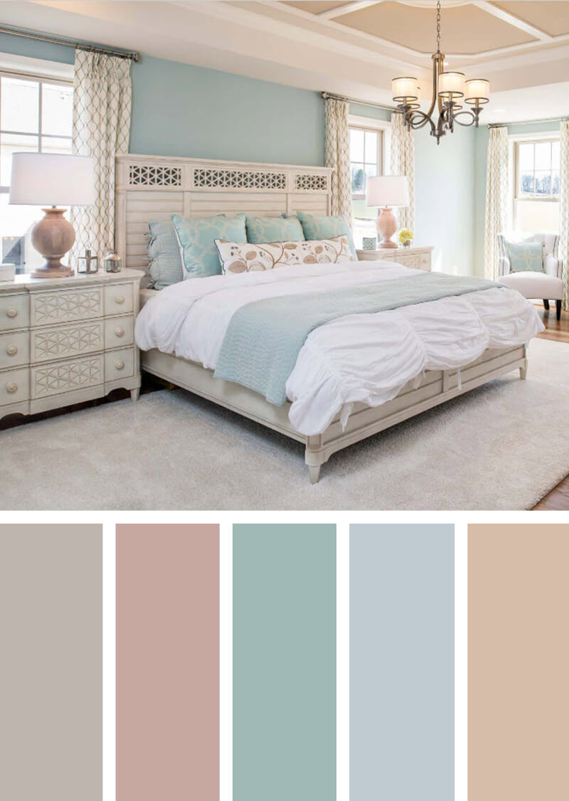 12 Best Bedroom Color Scheme Ideas And Designs For 2020