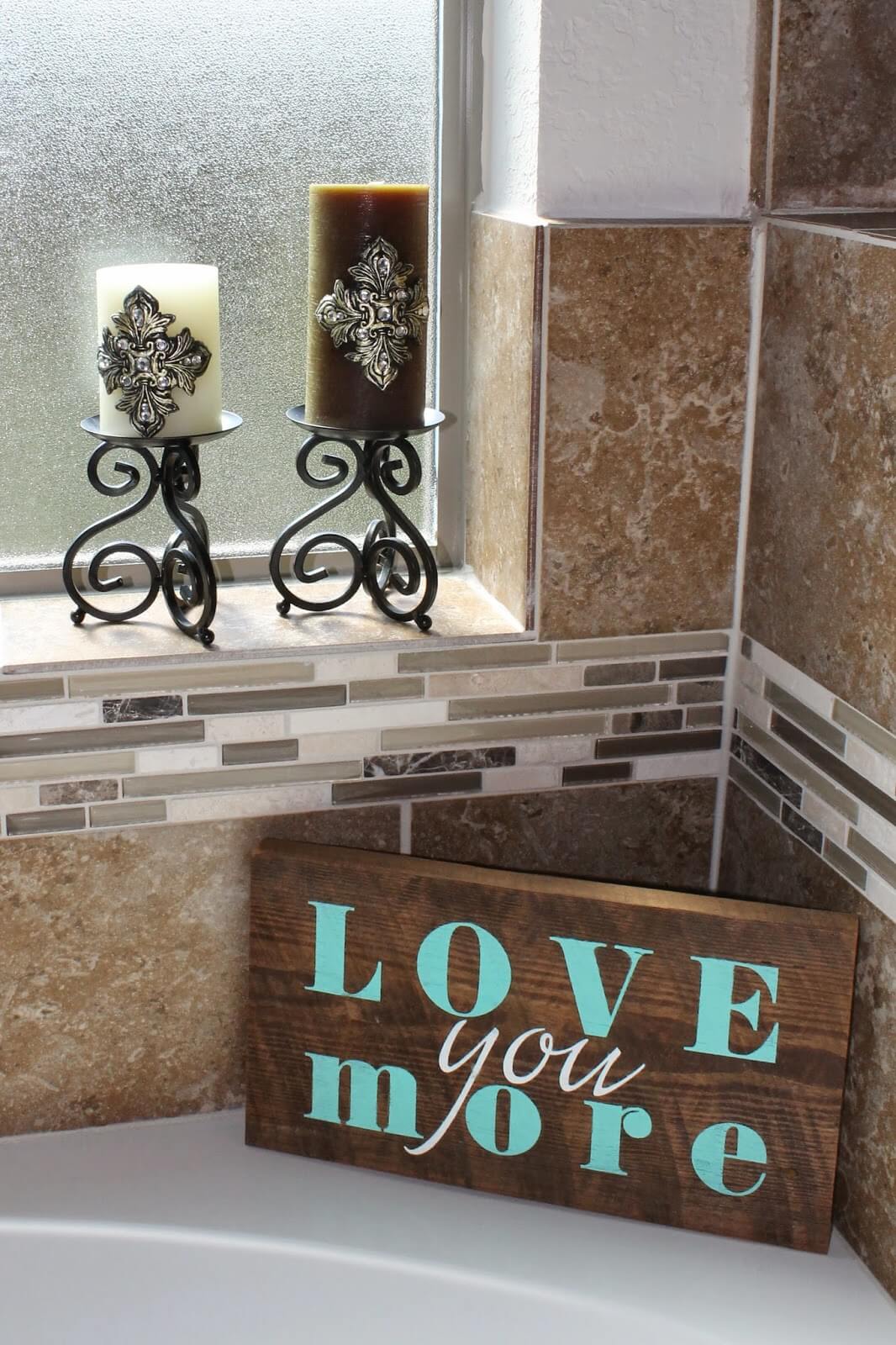 Happy Relationship Reminder for Your Bathroom Nook