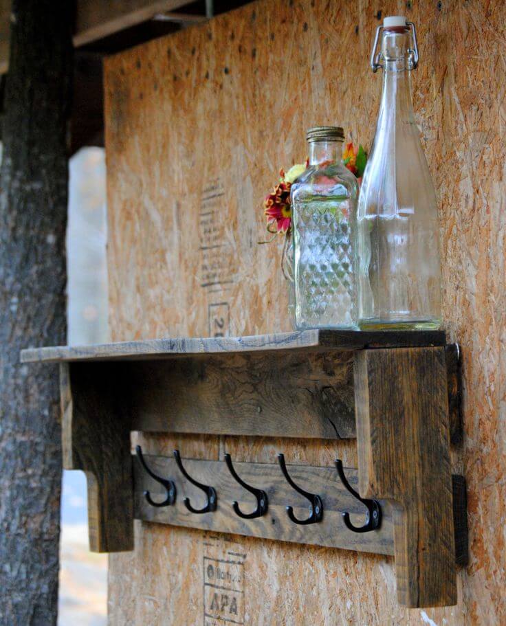 Doorknob Coat Hooks perfect for our new rustic home.