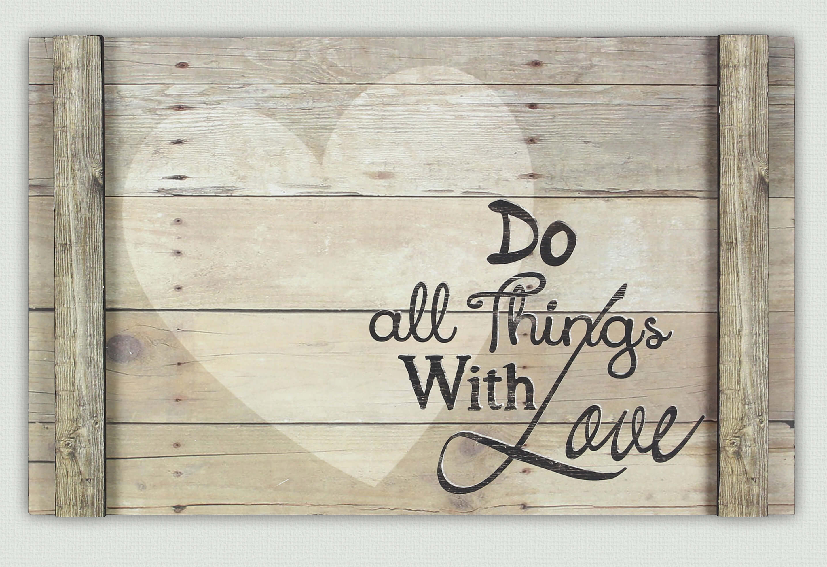 Do All Things With Love Display
