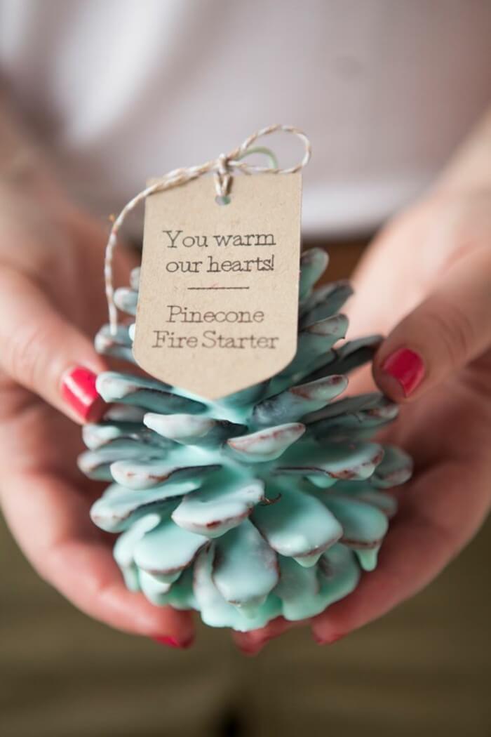 Pinecone Fire Starter Makes A Great Gift