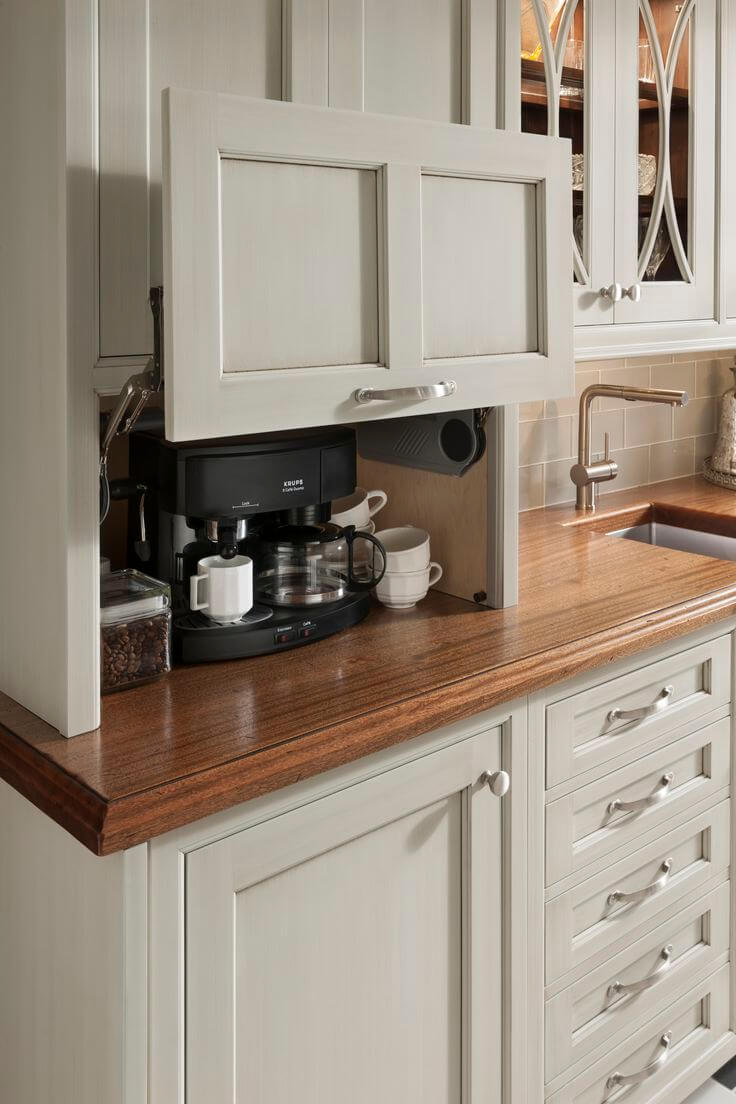 23 Best Clutter Free Kitchen Countertop Ideas And Designs For 2020