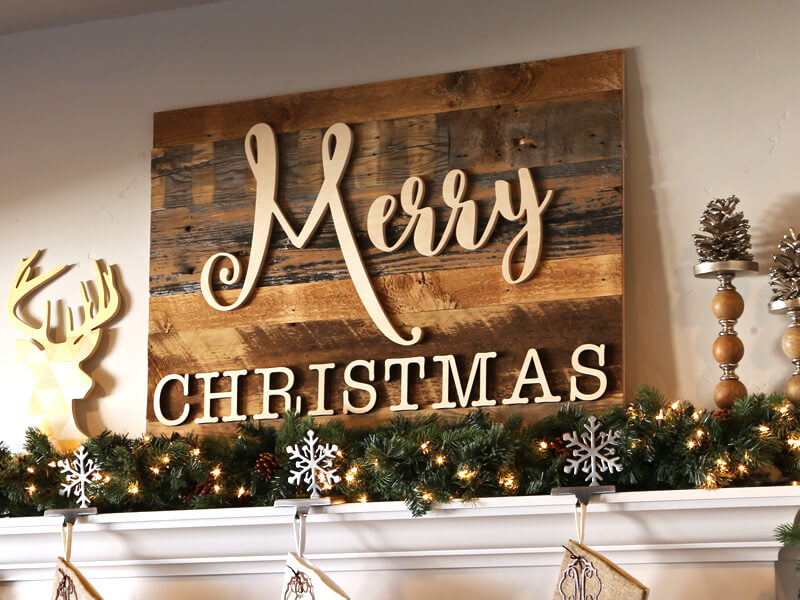 Rustic Christmas Decorations