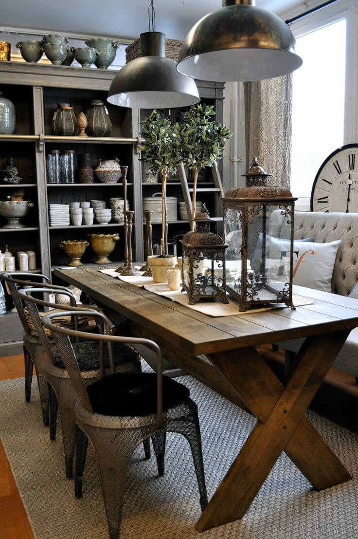 Industrial Design Dining Room Layout
