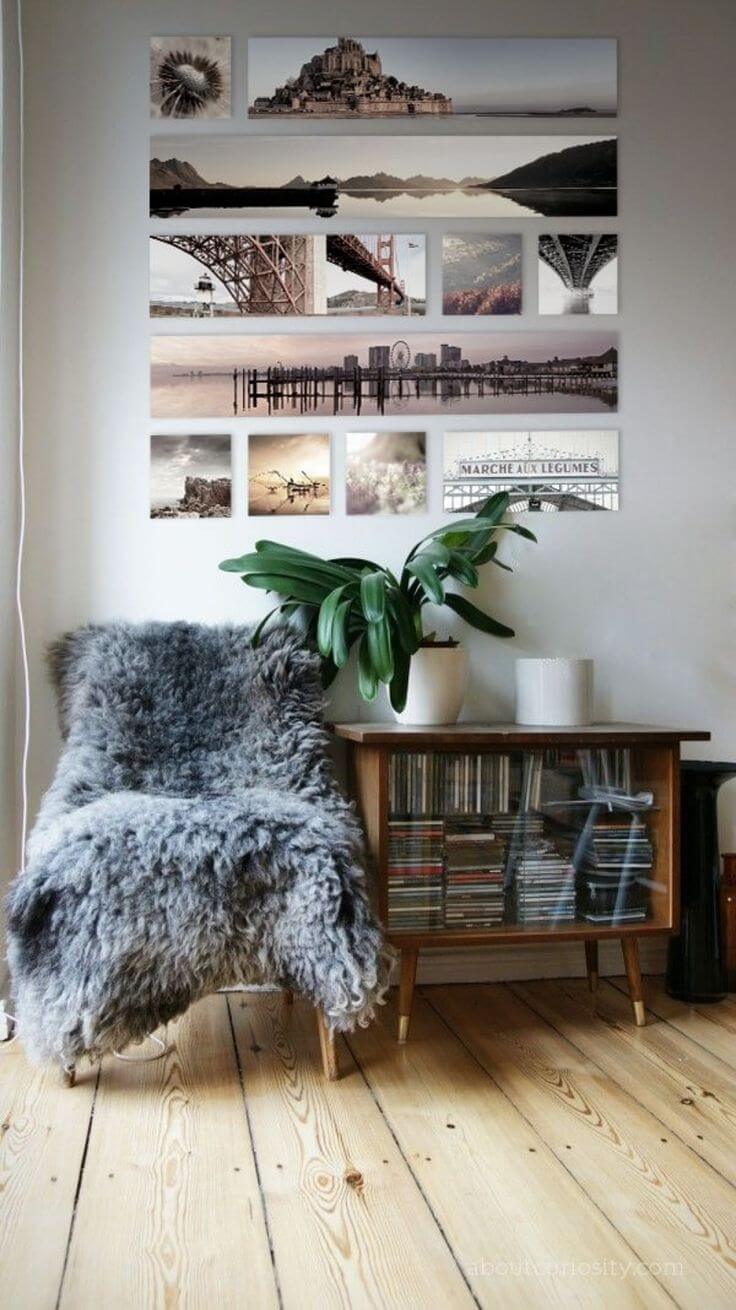 Chic Canvas Photo Gallery Wall