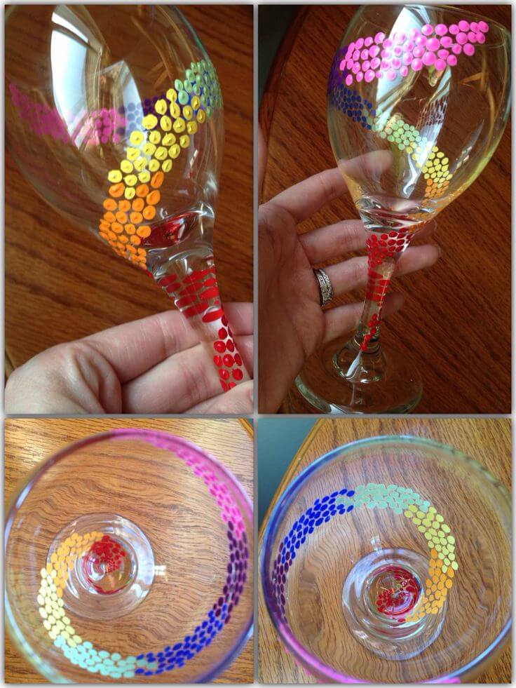 26 Best Wine Glass Decorating Ideas And Designs For 2023