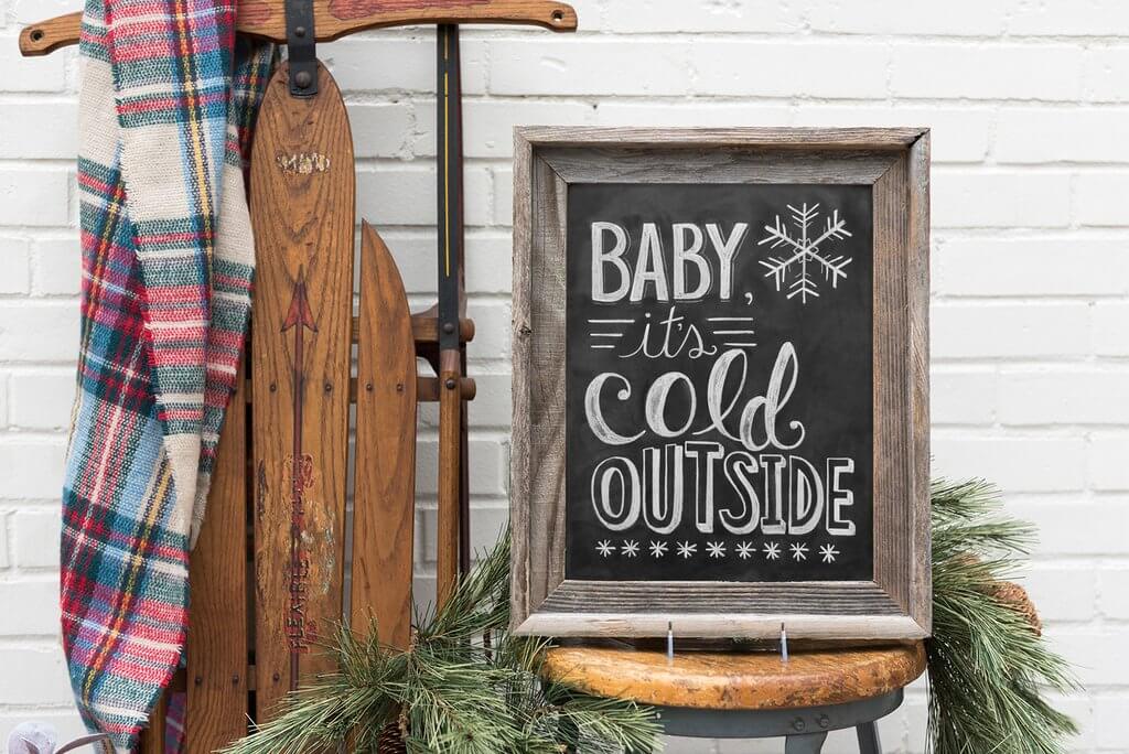 Framed Indoor/Outdoor Chalkboard Project