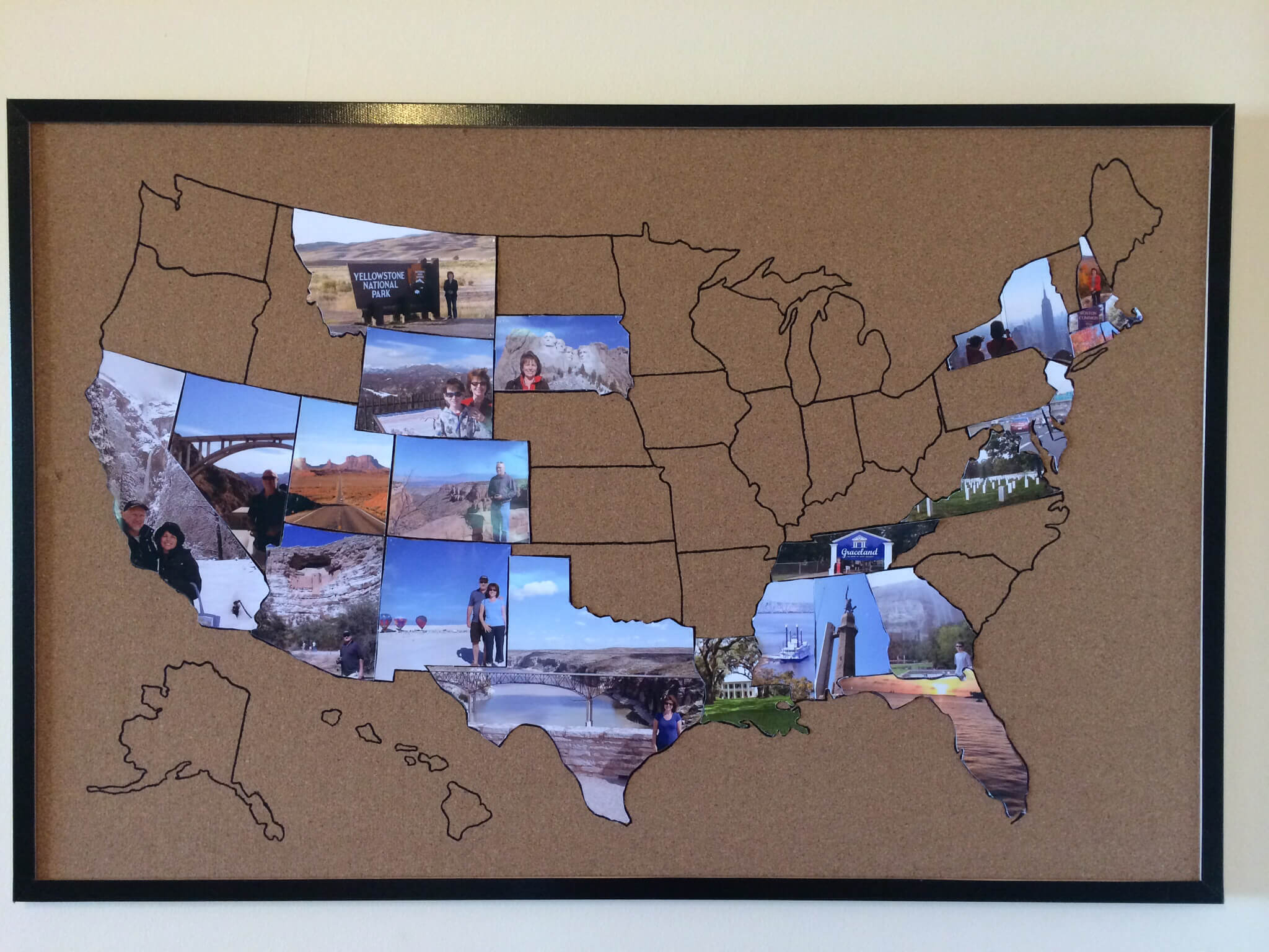 State Photo USA Map