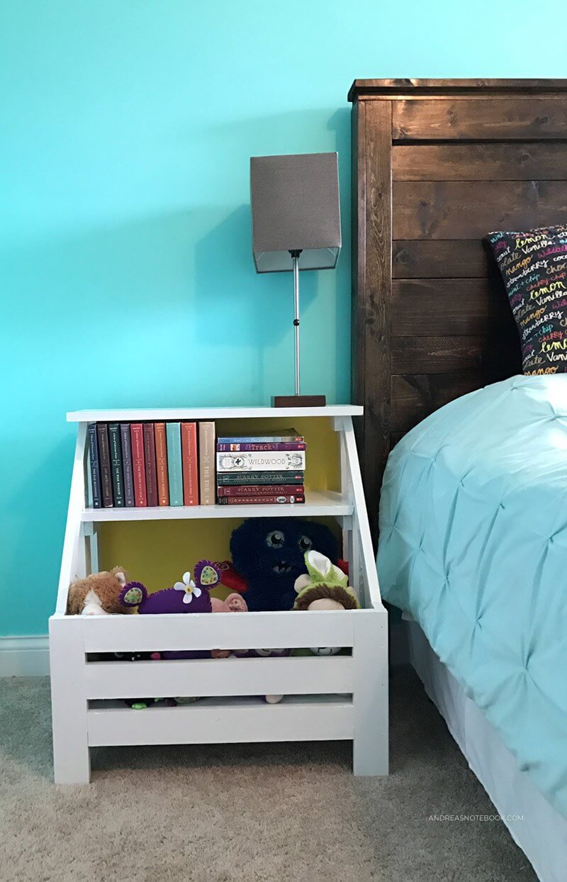Child-friendly Nightstand for Collecting Critters
