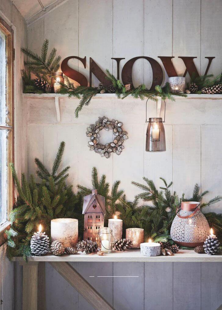 free farmhouse christmas decor pictures