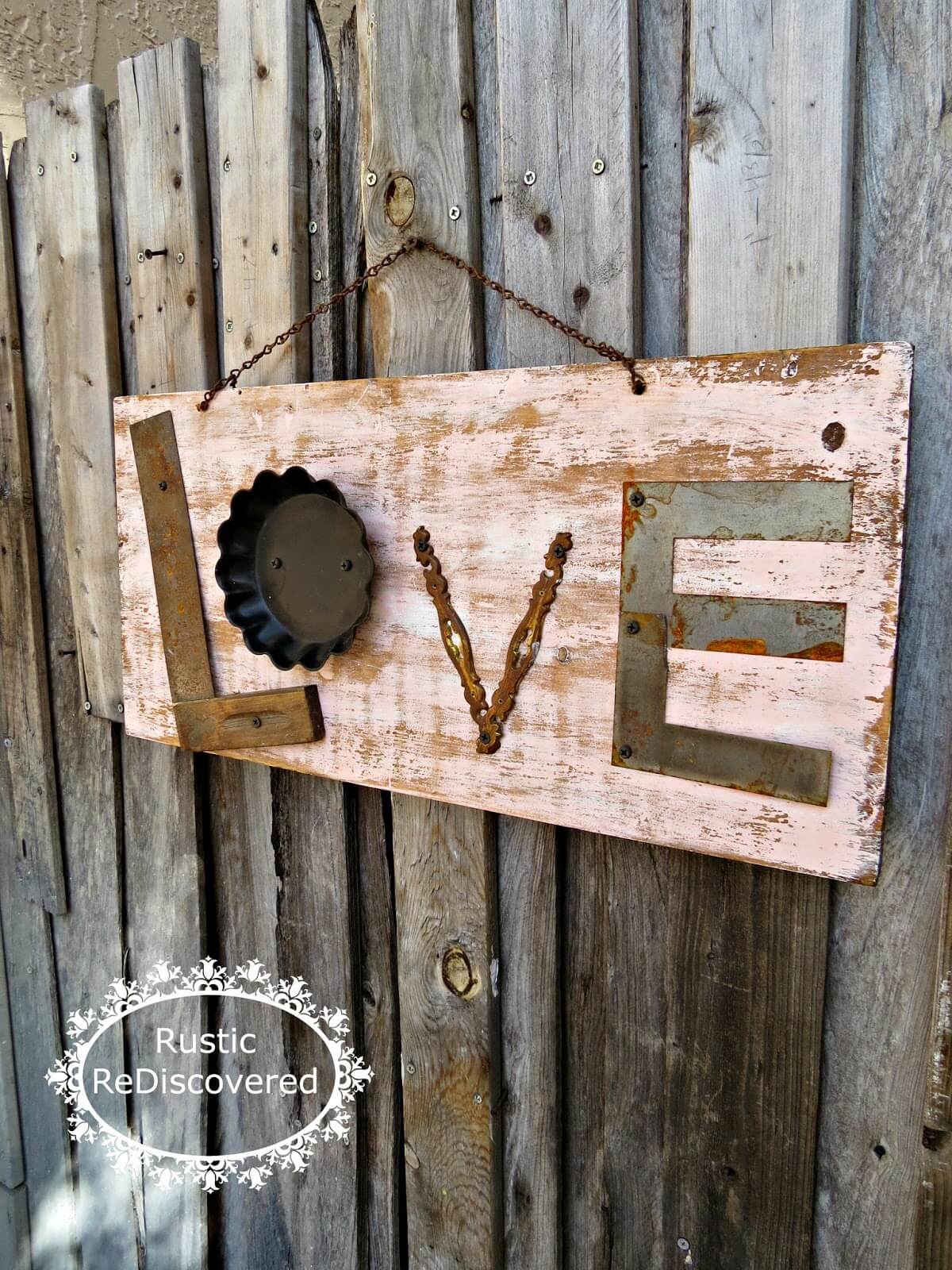 A Rustic Industrial Kind of Love