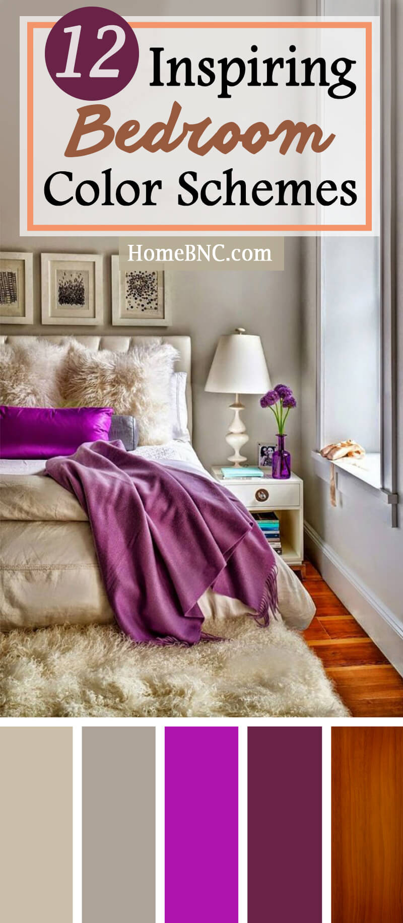 12 Best Bedroom Color Scheme Ideas And Designs For 2019