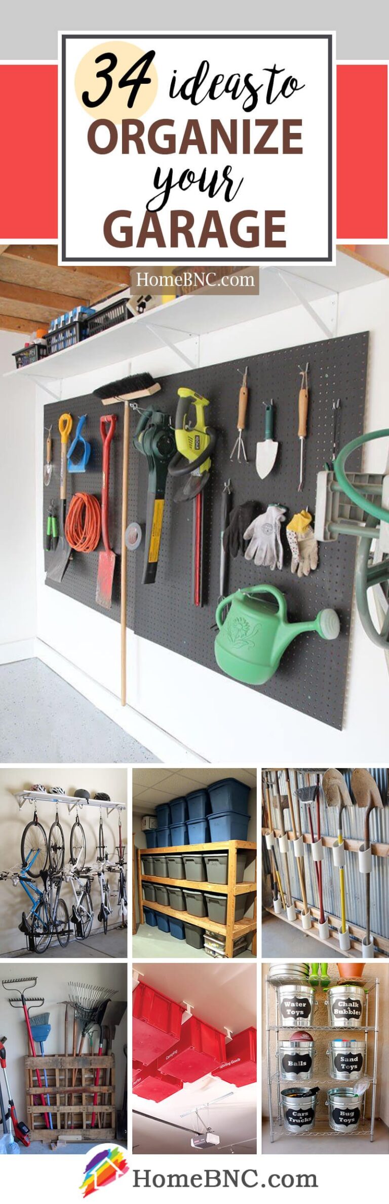 34 Best Garage Organization Projects Ideas And Designs For 2021   Garage Organization Projects Ideas Pinterest Share Homebnc 768x2373 