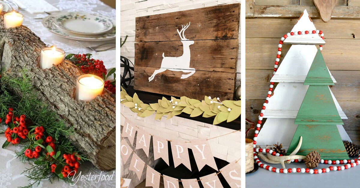 Featured image for “45+ Gorgeous Rustic DIY Christmas Decor Ideas to Bring a Festive Feel to Your Home”