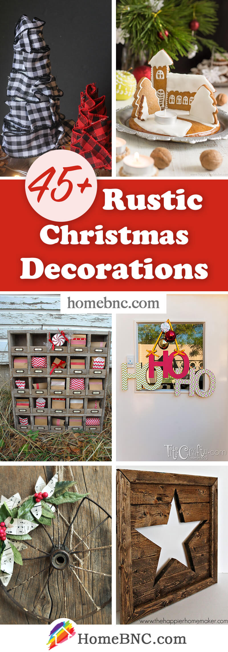 Rustic DIY Christmas Decorations