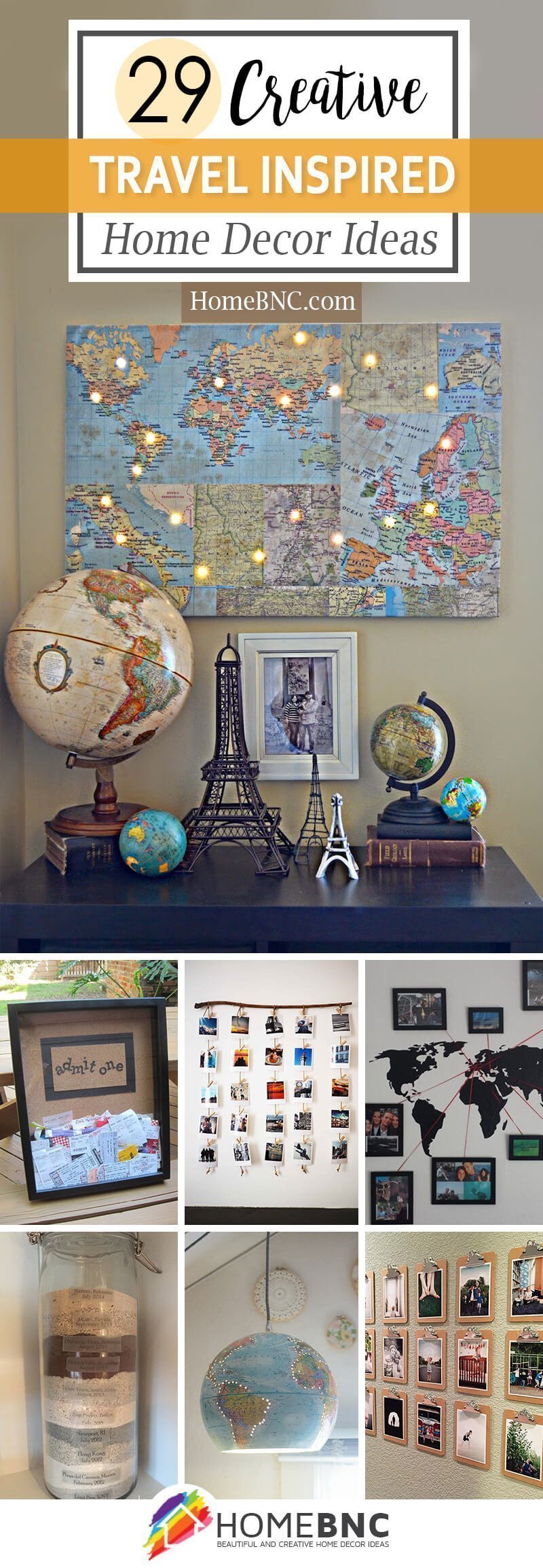 29 Best Travel Inspired Home Decor Ideas And Designs For 2020