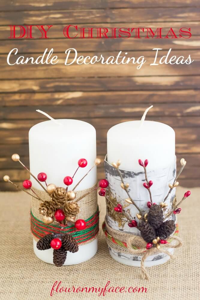 Decorating With Candles 15 Ideas Sada Elbalad   01 Decorated Candle Ideas Homebnc 