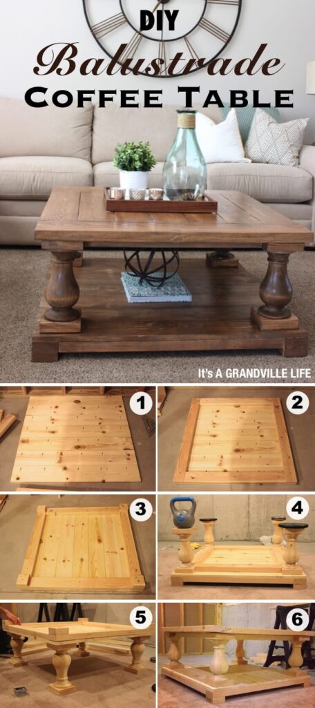 25 Diy Farmhouse Coffee Table Plans For Beginners Under 50 