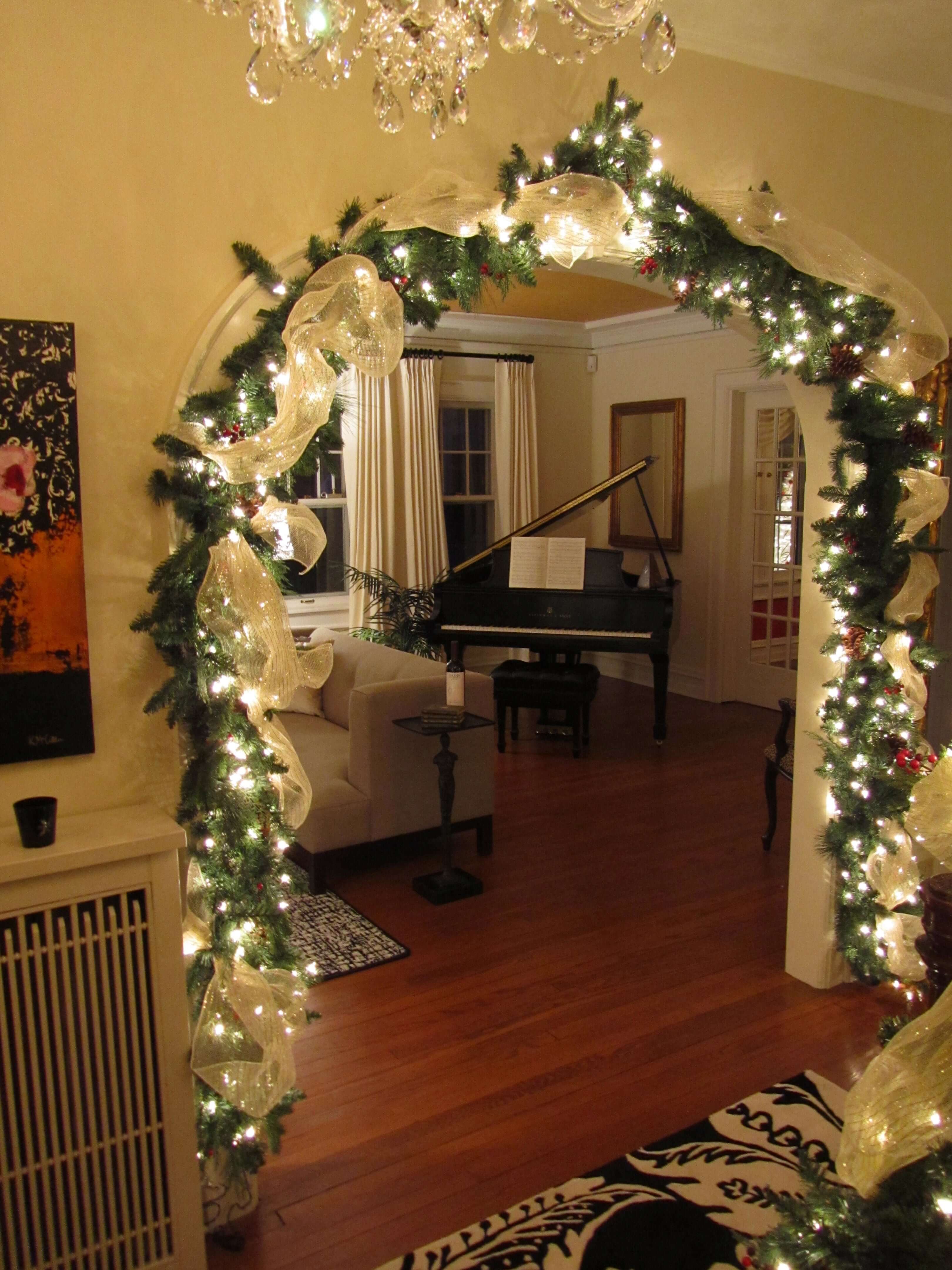 Gold Portal to the Music Room