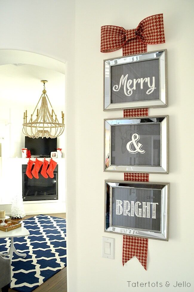 35 Best Christmas Wall  Decor  Ideas and Designs for 2019