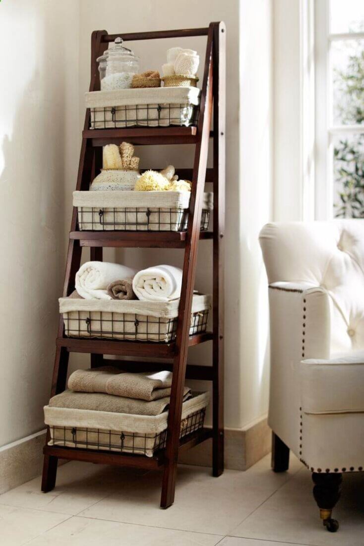 36 Brilliant Repurposed Old Ladder Ideas for DIY Enthusiasts