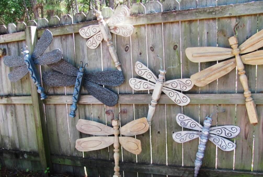 Flyaway Home Dragonfly Garden Art