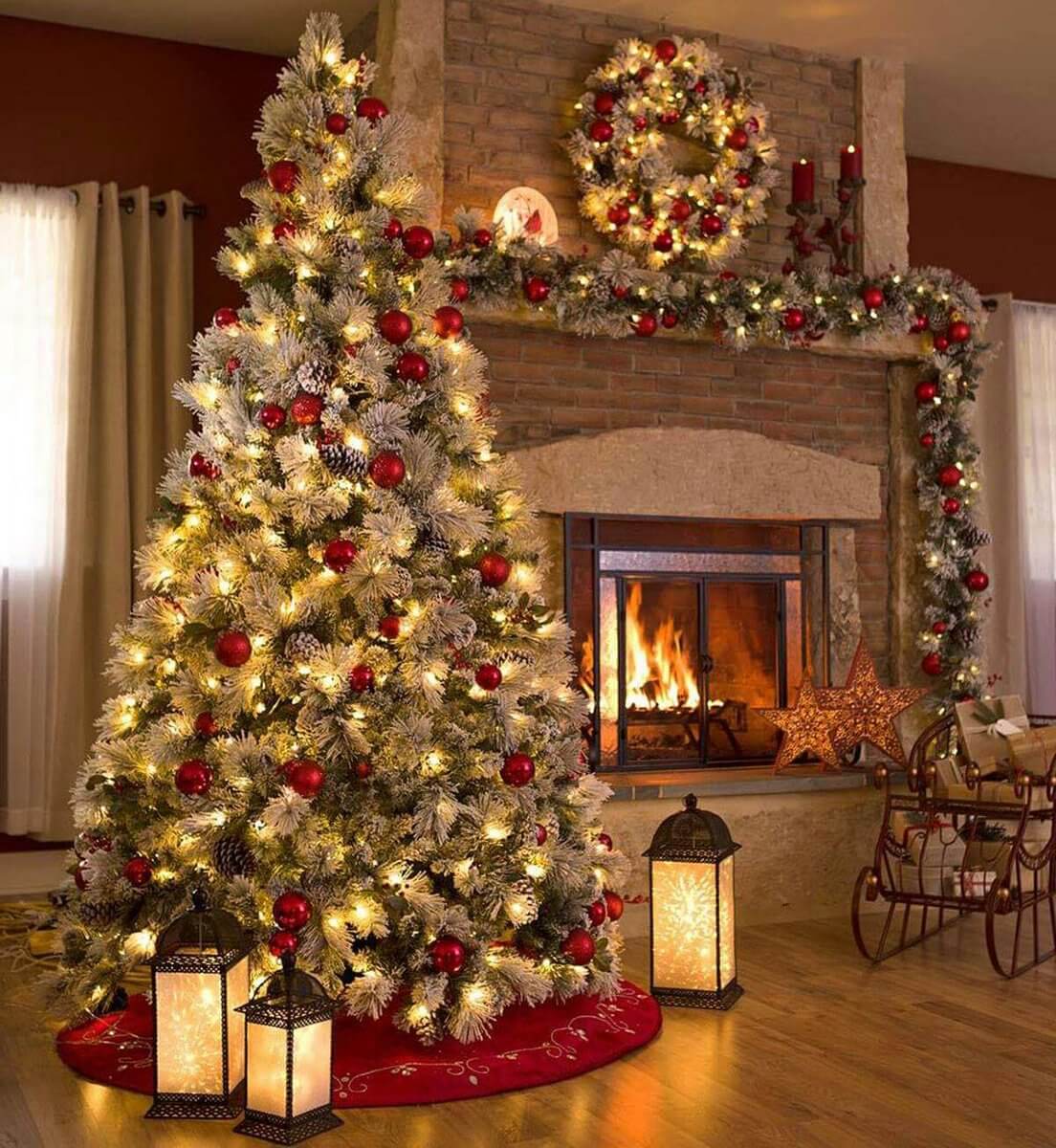 32 Best Christmas Living Room Decor Ideas and Designs for 2020