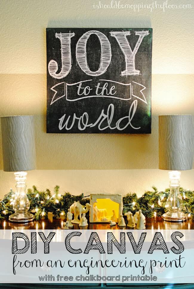 homemade christmas wall decor ideas