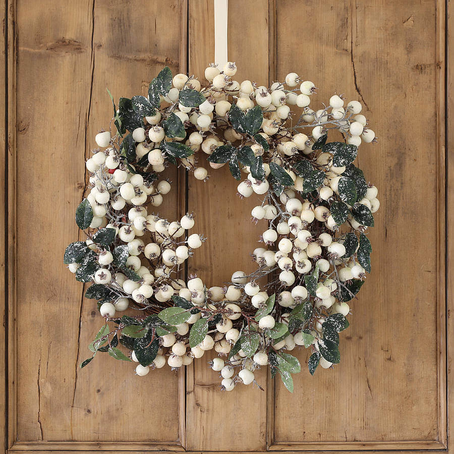 Natural, Rustic Christmas Wreath Ideas