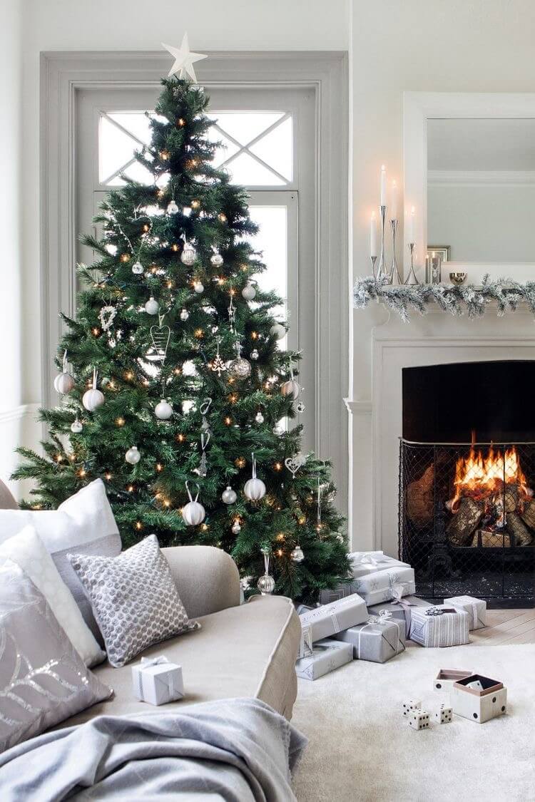 32 Best Christmas Living  Room  Decor  Ideas  and Designs  for 2019 