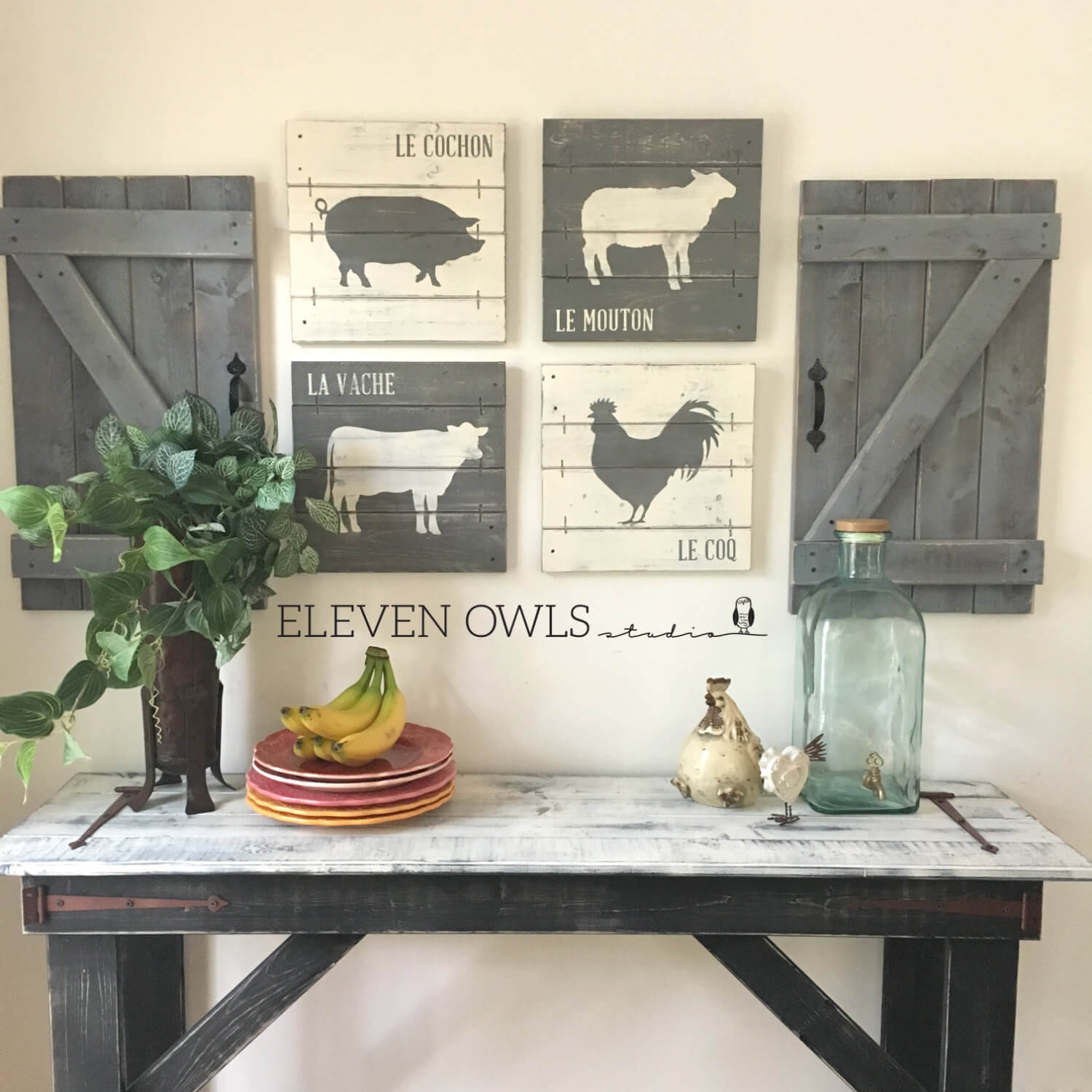 Country Kitchen Wall Decor Ideas