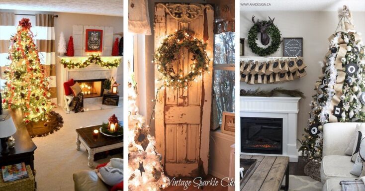 Featured image for 32 Christmas Living Room Decor Ideas from Modern to Rustic
