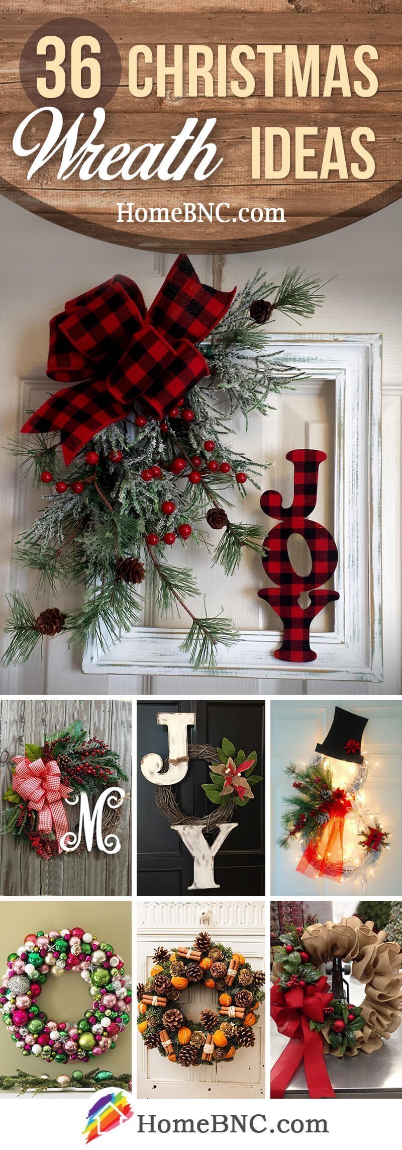 36 Best Christmas Wreath Ideas and Designs for 2021