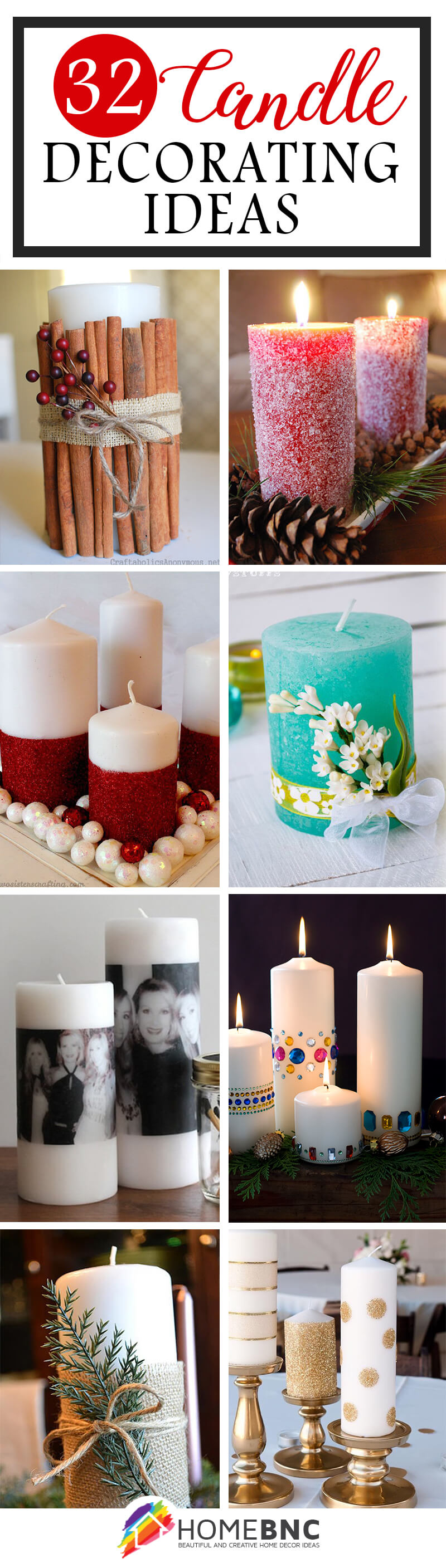 Glitter Candles  The Pinterest Project