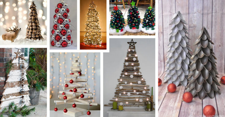 Featured image for 32 Creative DIY Christmas Tree Ideas for a Unique Holiday Season