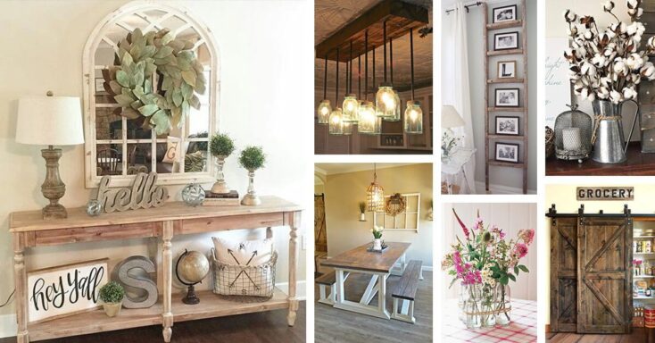 Featured image for 50+ Stunning Farmhouse Furniture and Decor Ideas to Turn Your Home into a Rustic Getaway Spot