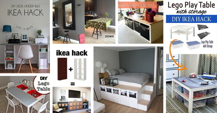 Featured image for 55 Genius IKEA Hacks that are Cheap and Easy to Recreate