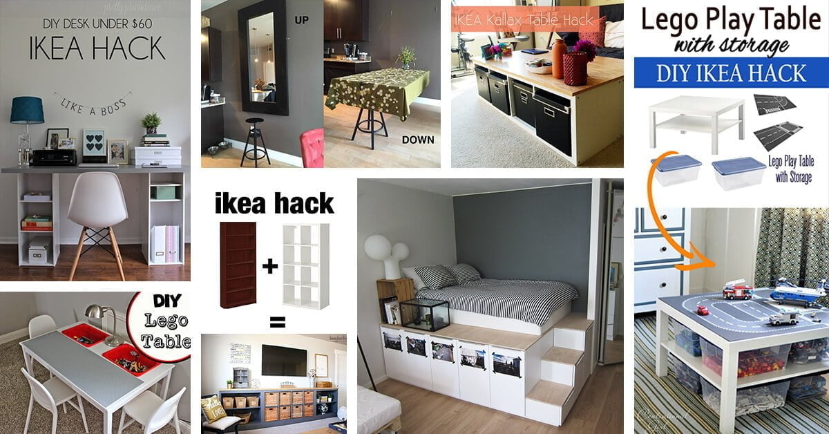 Featured image for “55 Genius IKEA Hacks that are Cheap and Easy to Recreate”